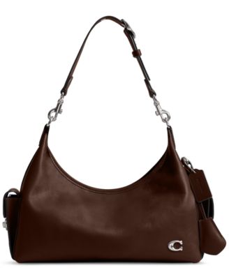 ショルダーバッグ・ポシェット Coach Juliet Shoulder Bag - Coach - Leather - Brown COACH Juliet Leather Shoulder Bag | Dillard's