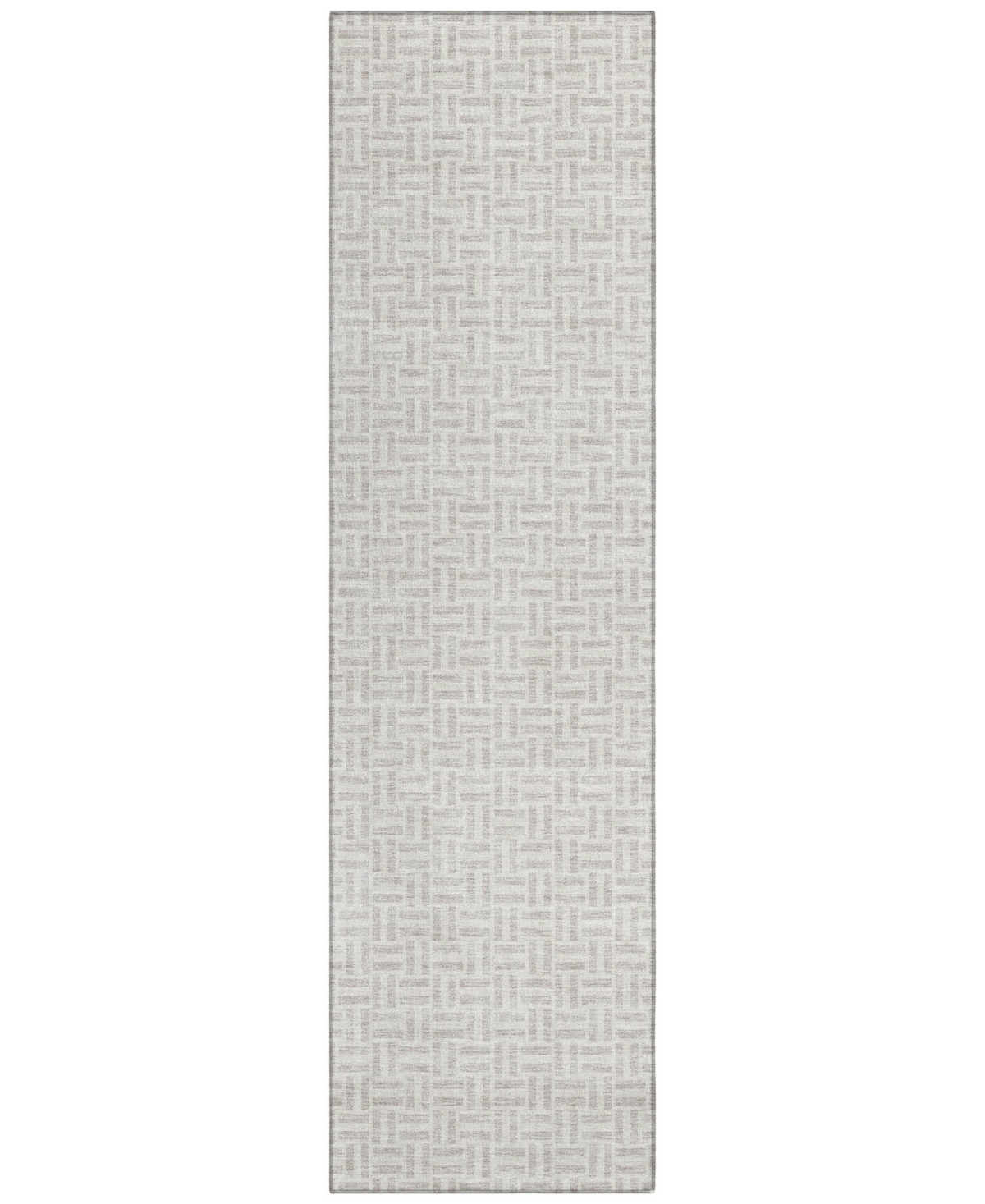 Addison Chantille Acn911 2'3"x7'6" Runner Area Rug In Taupe