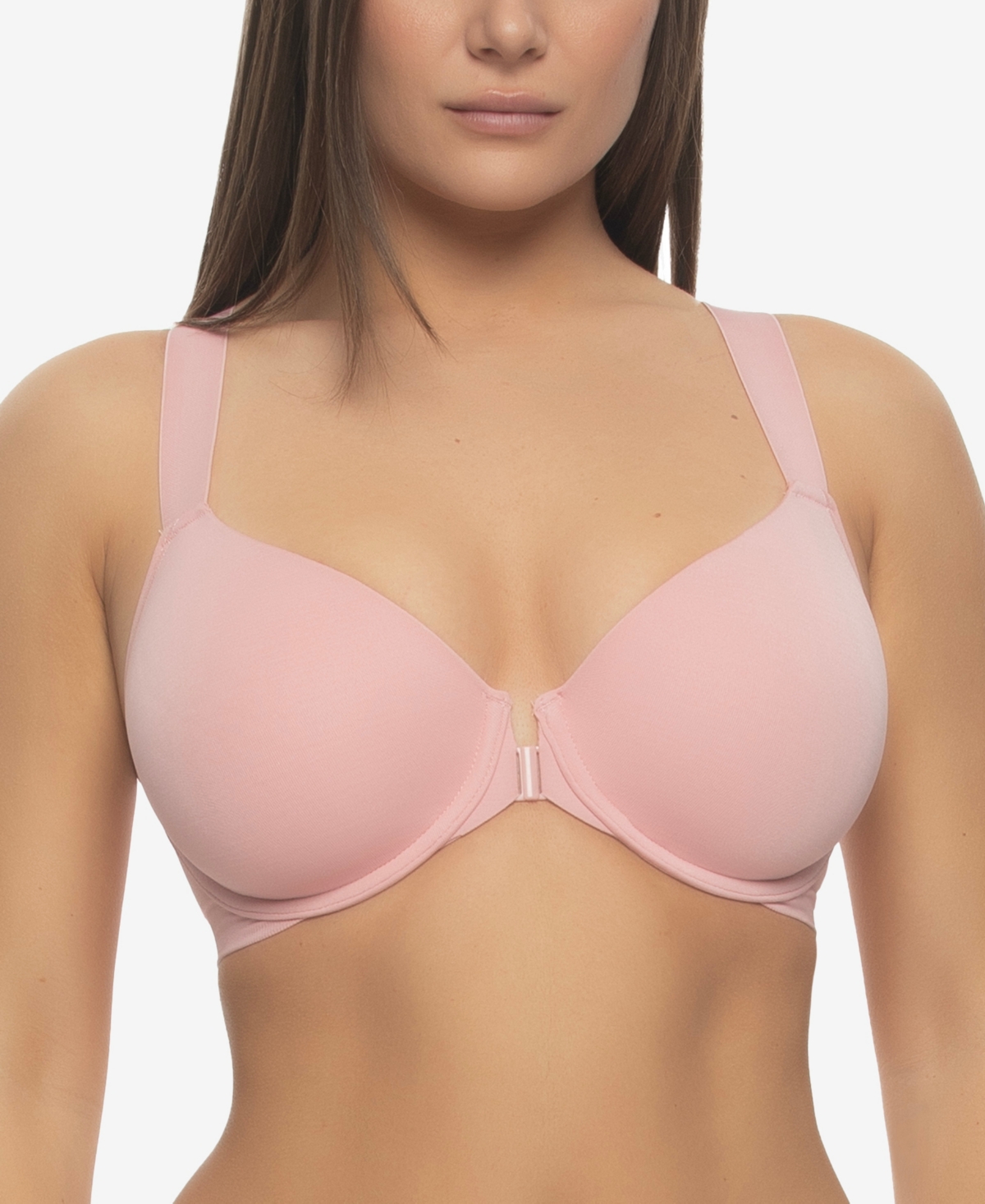 Women's Utopia Front Close Racerback Bra - Bridal Rose