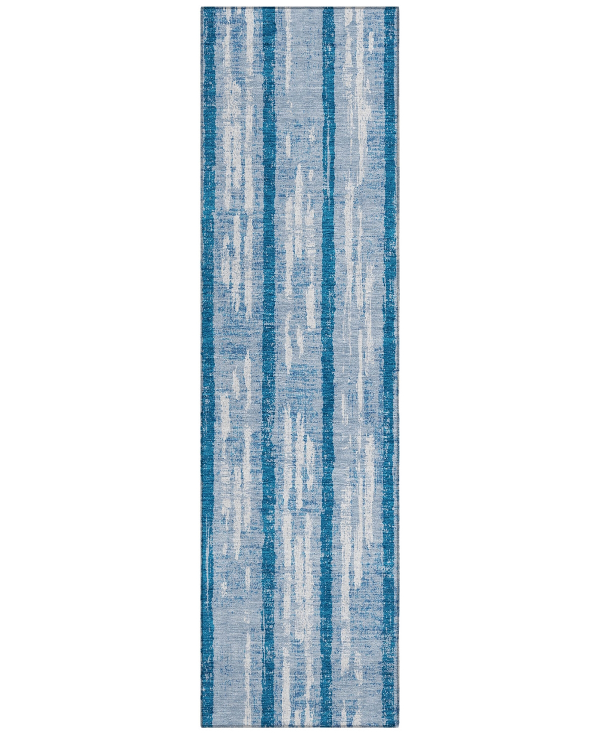 Addison Chantille Acn892 2'3"x7'6" Runner Area Rug In Navy