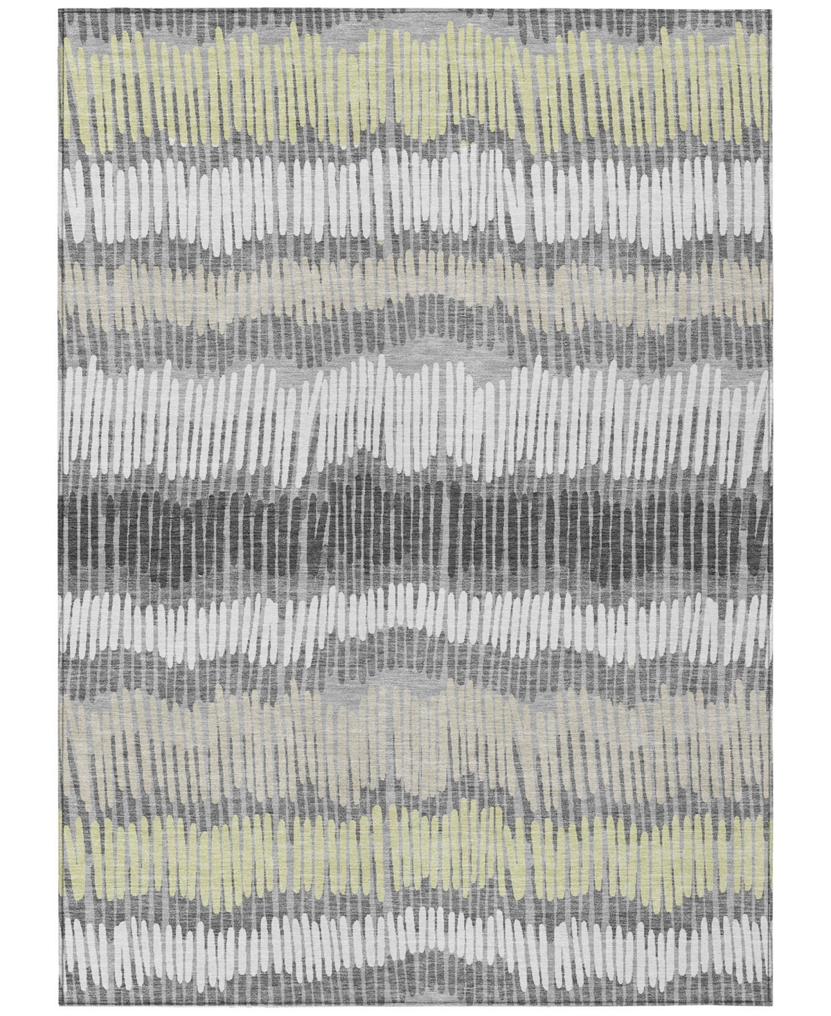 Addison Chantille Acn889 5'x7'6 Area Rug In Gray