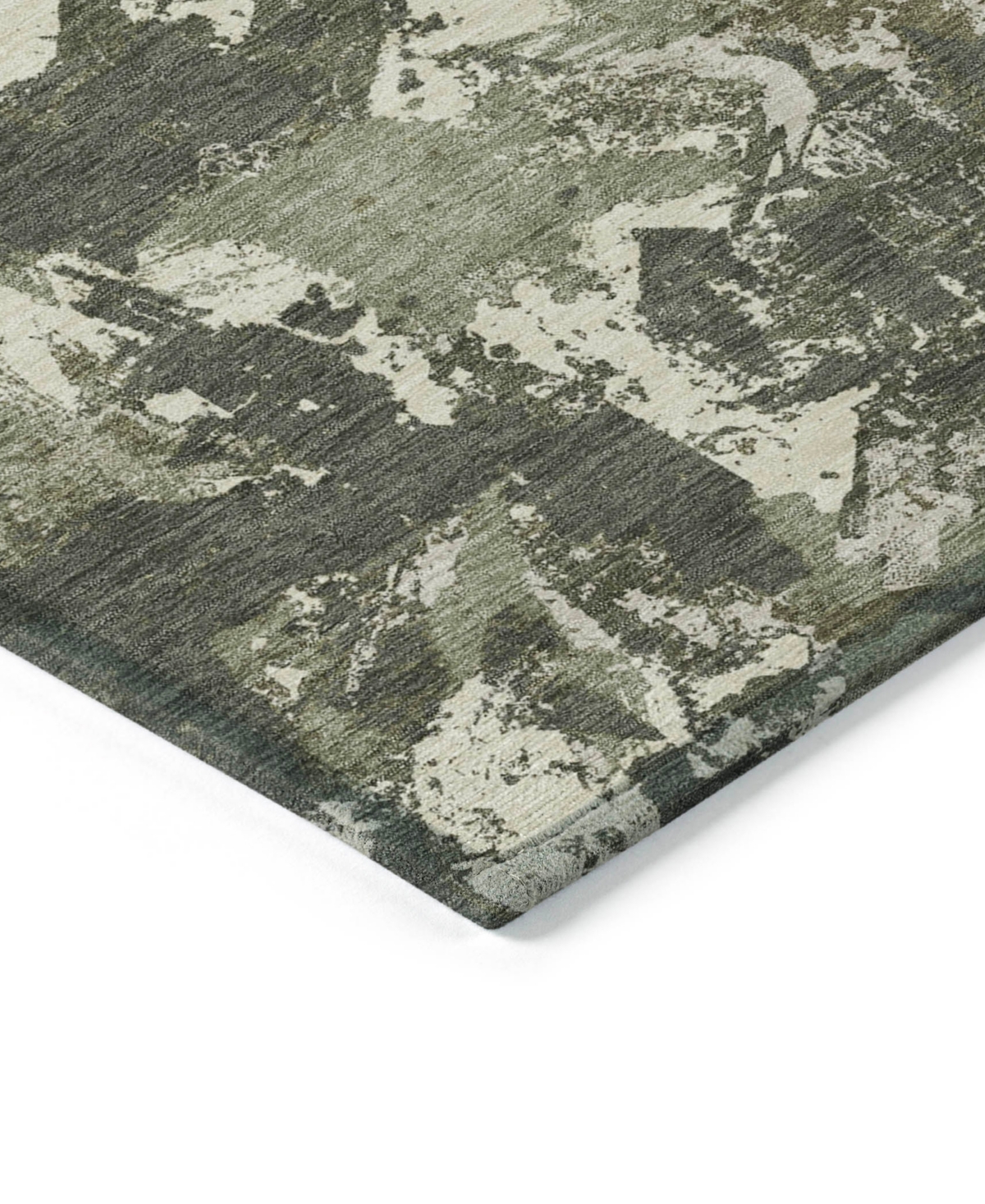 Addison Chantille Acn885 2'3"x7'6" Runner Area Rug In Olive