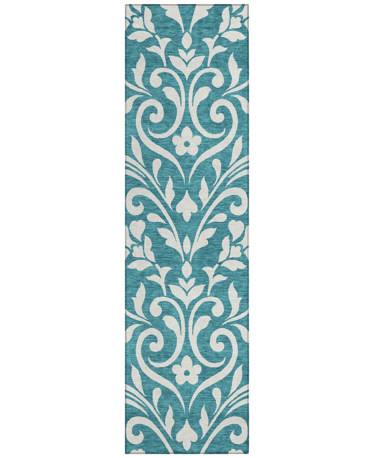 Addison Chantille Acn875 2'3"x7'6" Runner Area Rug In Teal