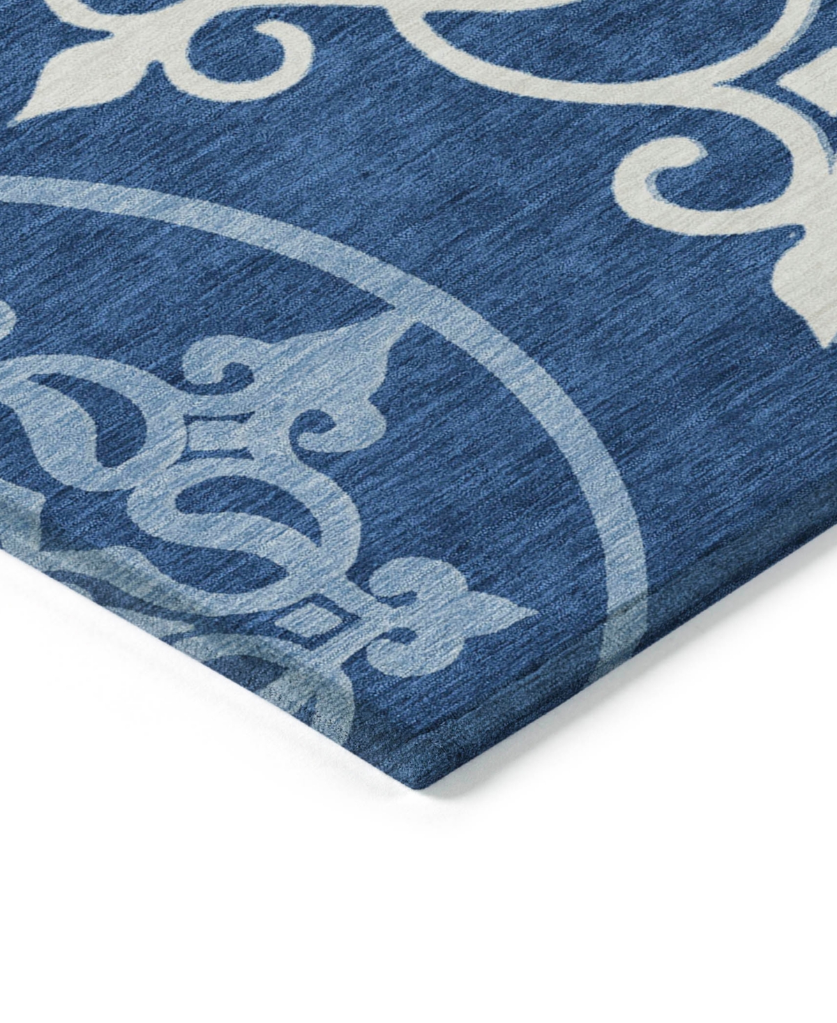 Addison Chantille Acn874 8'x10' Area Rug In Navy