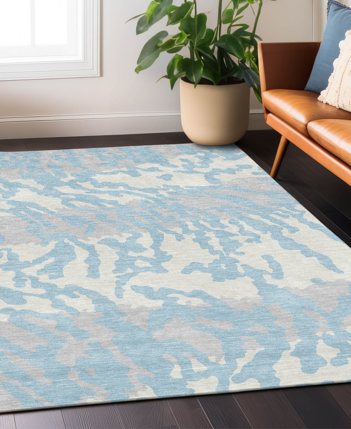 Addison Chantille Acn873 9'x12' Area Rug In Mist