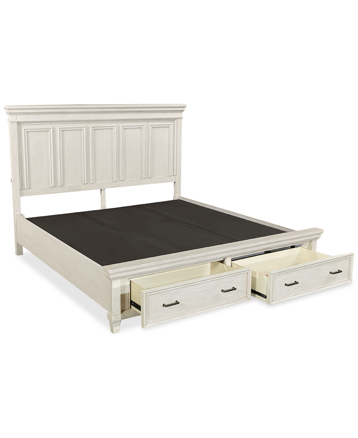 Macy's Axis King Storage Bed In Ivory