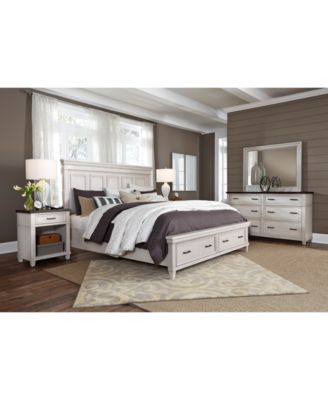Furniture - Dawnwood 3-Pc. Queen Storage Set (Bed, Dresser & 1-Drawer Nightstand)