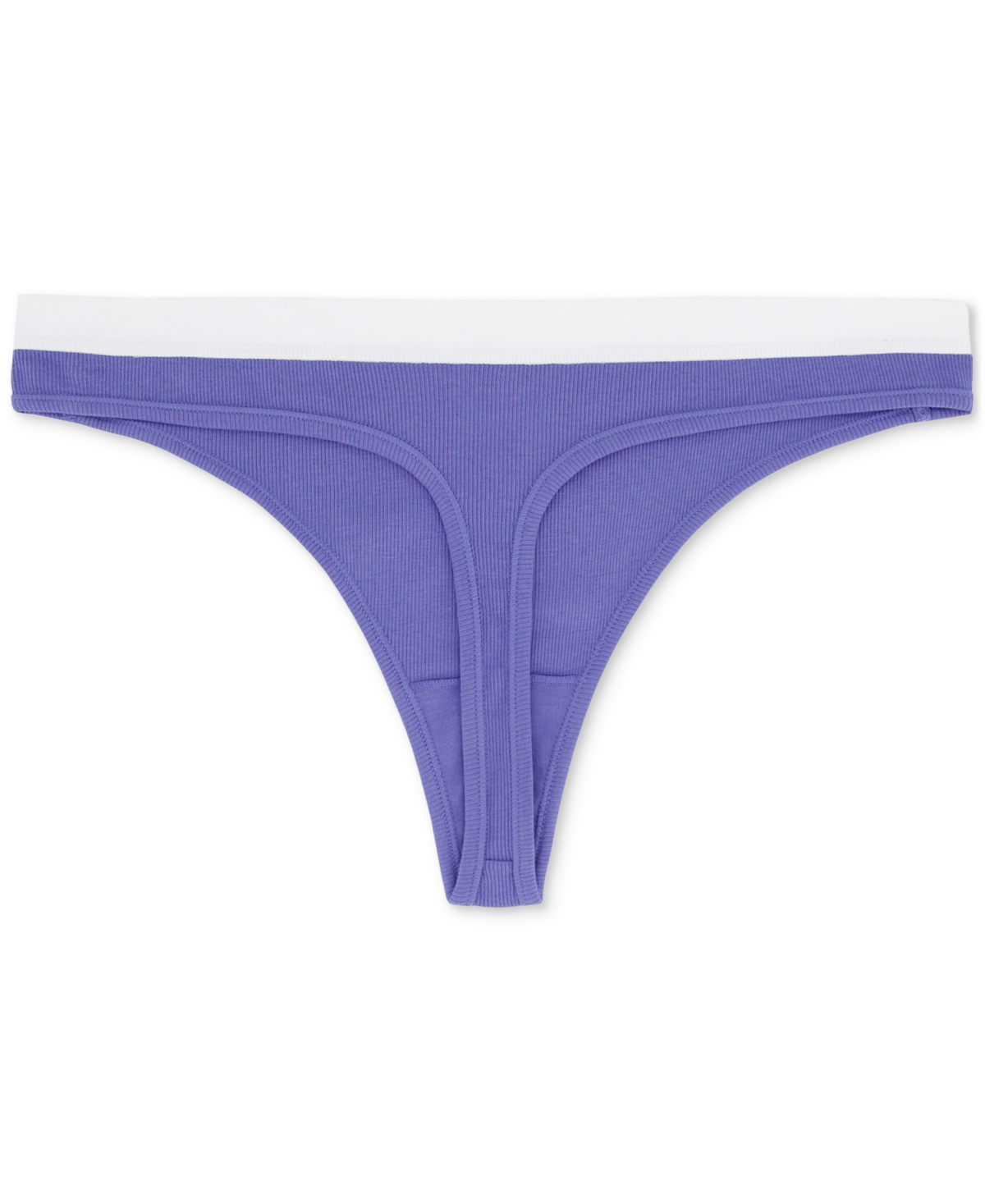 Shop Gap Body Women's Logo Comfort Thong Underwear Gpw01083 In Bleached Denim