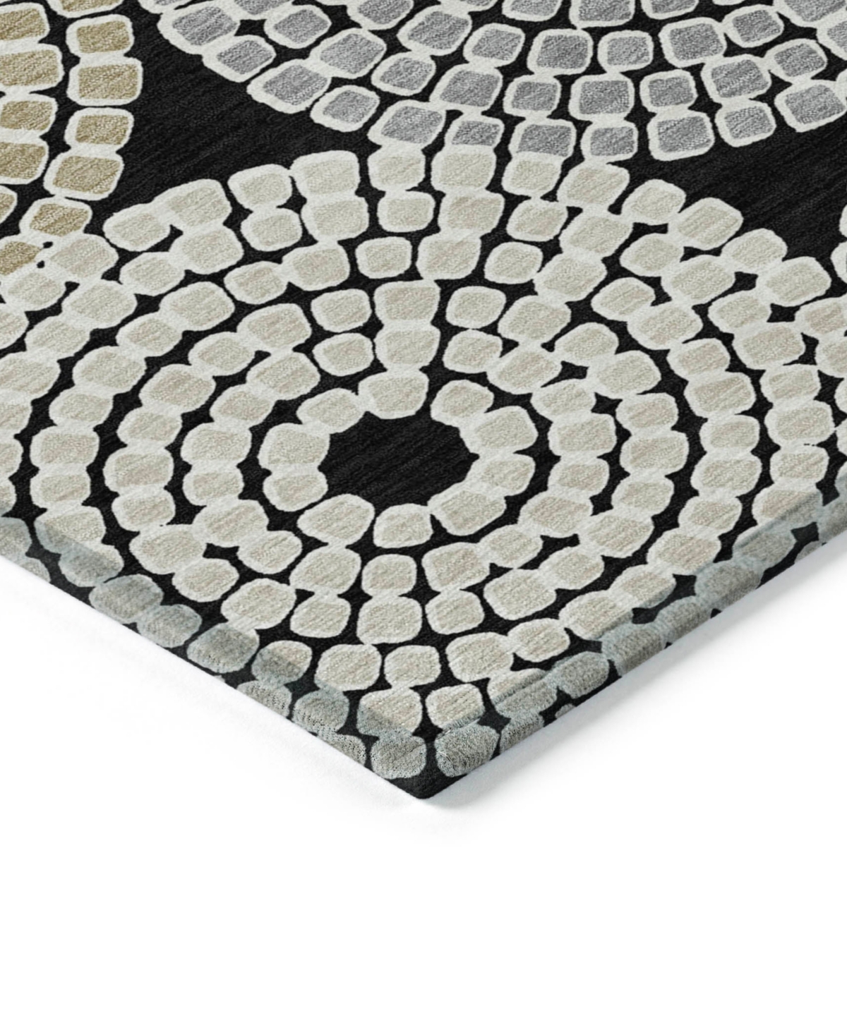 Addison Chantille Acn882 8'x10' Area Rug In Black