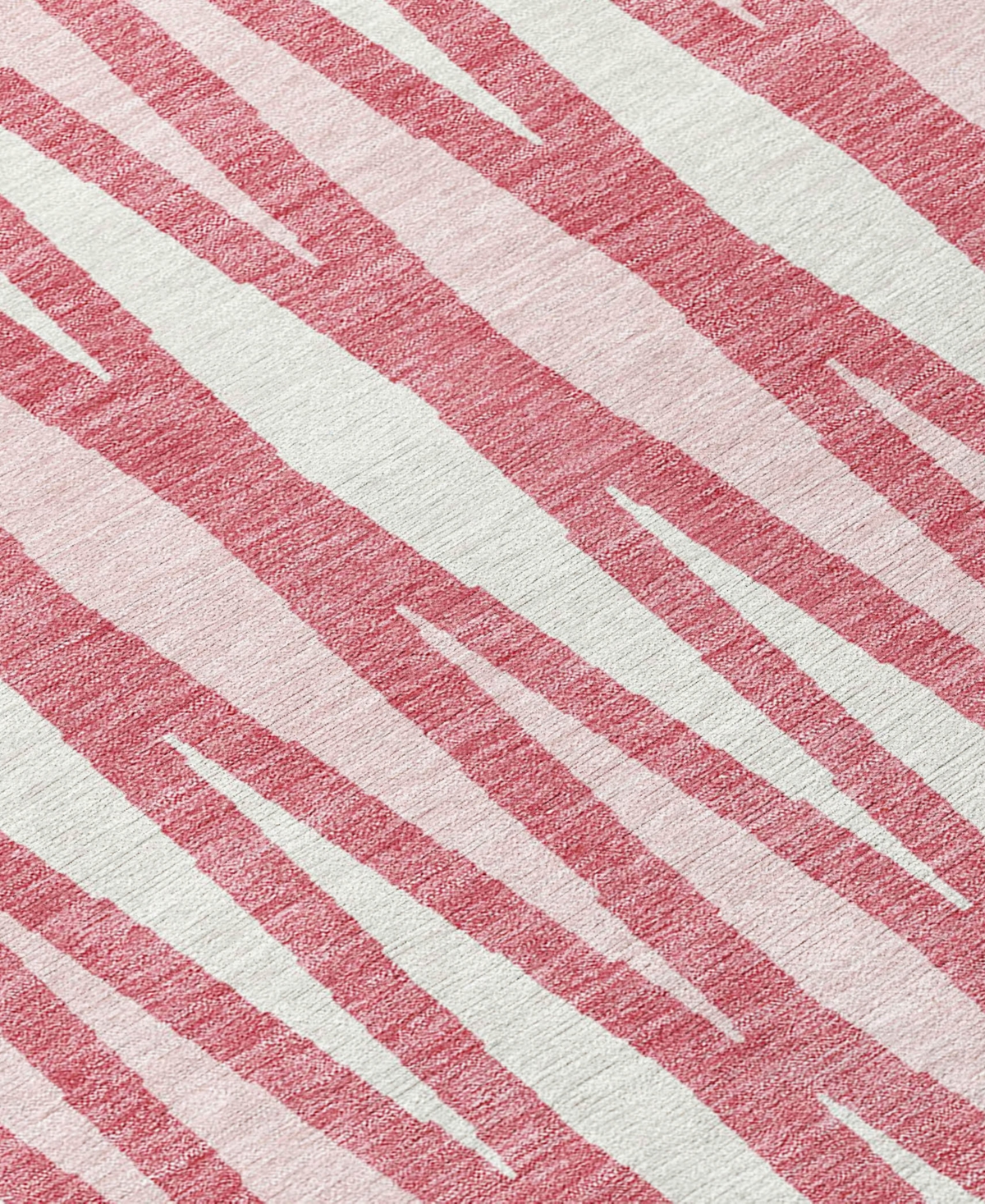 Addison Chantille Acn881 2'3"x7'6" Runner Area Rug In Rose