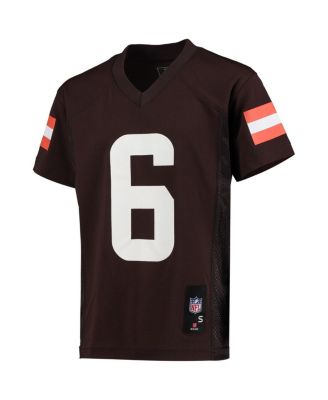 Big Boys and Girls Baker Mayfield Brown Cleveland Browns Replica Player Jersey
