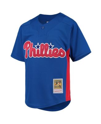 Big Boys Roy Halladay Royal Philadelphia Phillies Cooperstown Collection Mesh Batting Practice Jersey