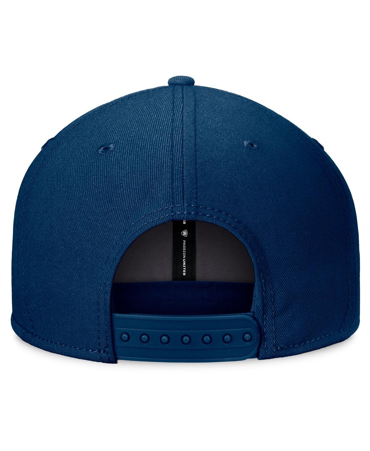 Top Of The World Men's Navy Illinois Fighting Illini Fundamental Snapback Hat In Navy