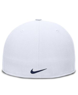 Men's White Los Angeles Dodgers True Performance Fitted Hat