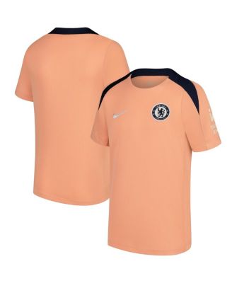 Nike - Big Boys and Girls Orange Chelsea 2024/25 Strike Training Performance Top