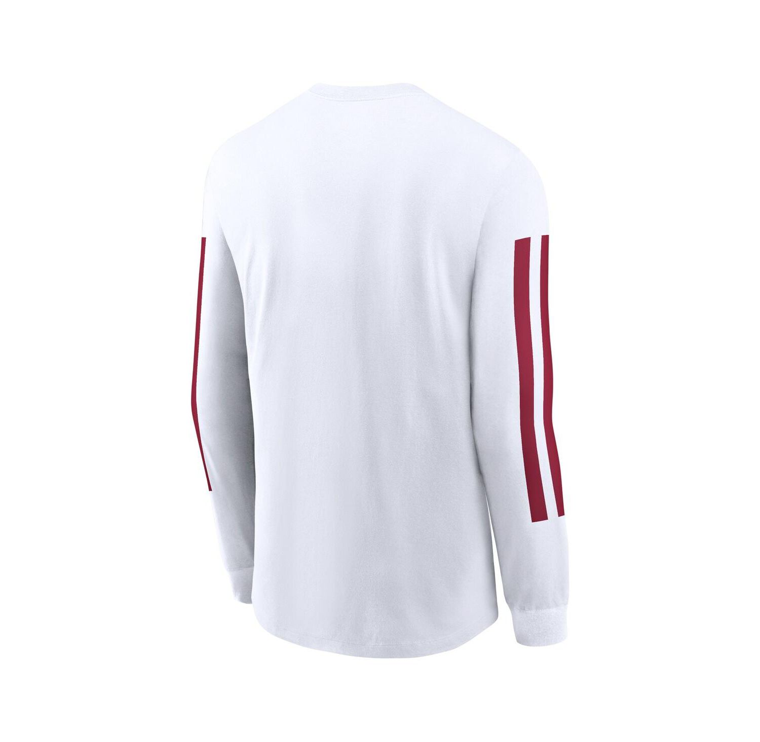 Men's White Oklahoma Sooners Local Spirit Slogan Long Sleeve T-Shirt