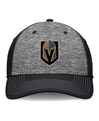 Men's Gray/Black Vegas Golden Knights Fundamental Top Shelf 2-Tone Flex Hat