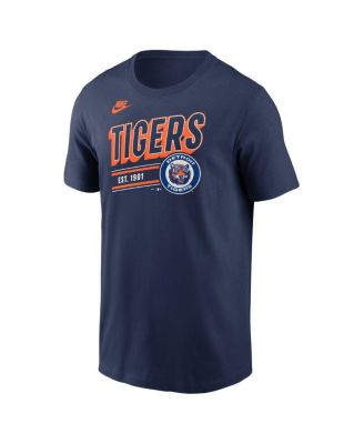 Men's Navy Detroit Tigers Cooperstown Collection Retro T-Shirt