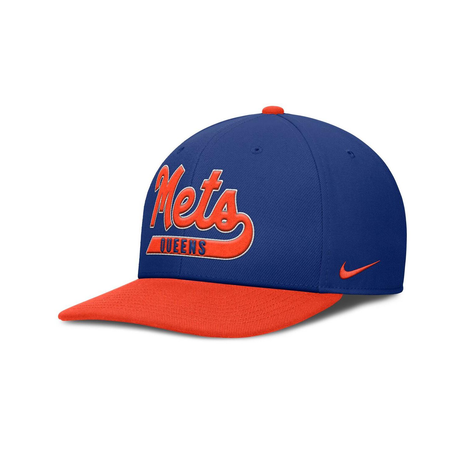 Men's Royal/Orange New York Mets Pro Performance Snapback Hat