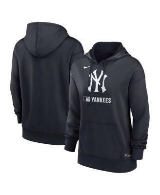 Nike - Women's Navy New York Yankees Authentic Collection Performance Pullover Hoodie
