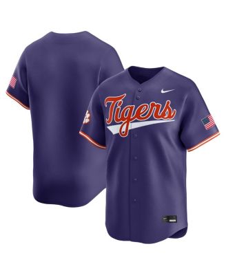 Nike - Men's Purple Clemson Tigers College Limited Baseball Jersey