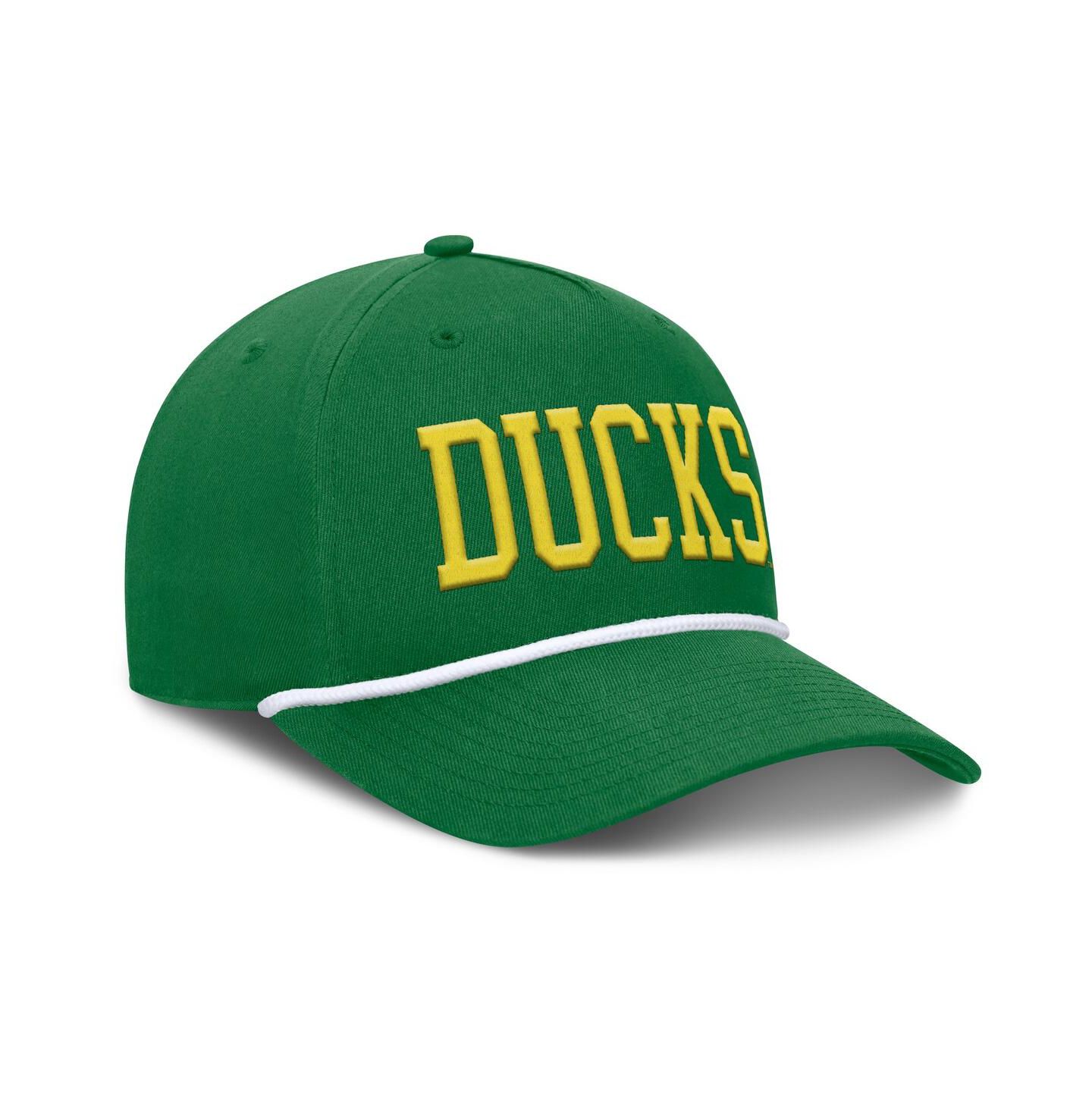 Мужская кепка Fanatics Green Oregon Ducks Foul Ball Rope Adjustable Hat — фото 3