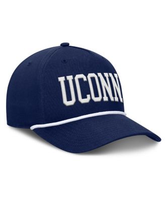Men's Navy UConn Huskies Foul Ball Rope Adjustable Hat