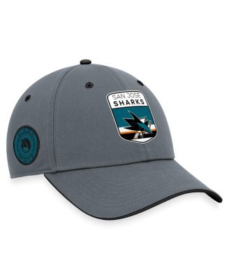 Fanatics - Men's Gray San Jose Sharks Authentic Pro Home Ice Flex Hat