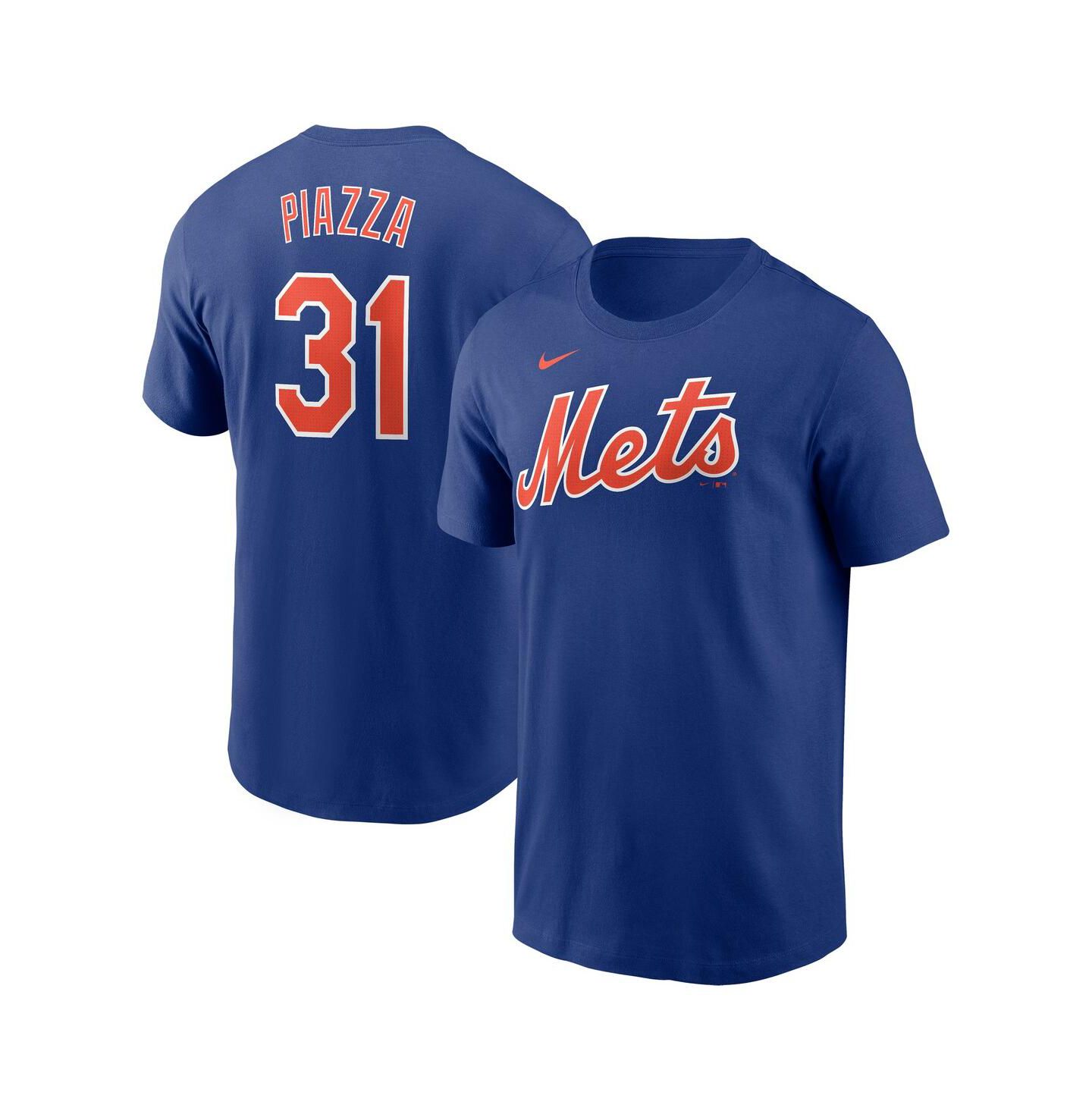 Мужская футболка Nike Mike Piazza Royal New York Mets Fuse Name & Number — фото 1