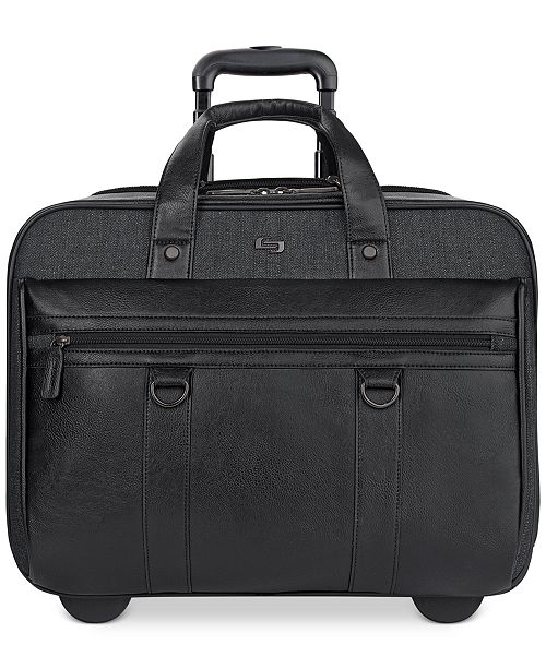 Solo Bradford Rolling Laptop Briefcase & Reviews - Backpacks - Luggage ...