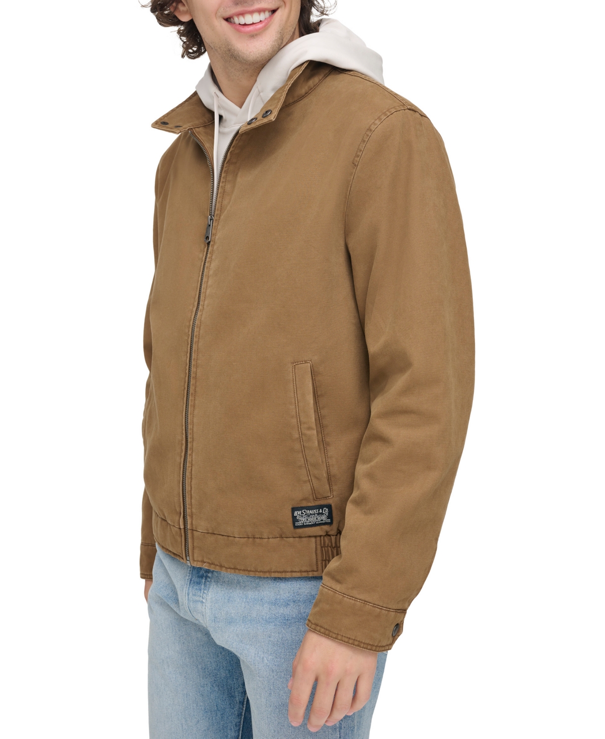Levi's Men's Herrington Bomber Jacket In Brown