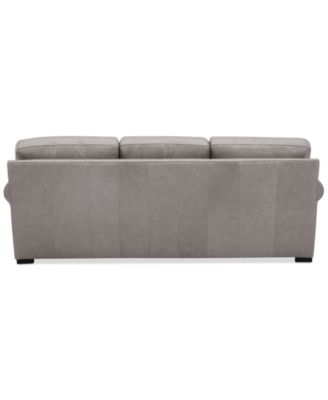 Radley Roll Arm 86" Leather Sofa
