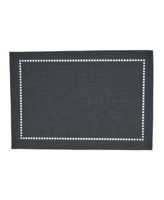 Laser-Cut Hemstitch Placemat, Set of 4