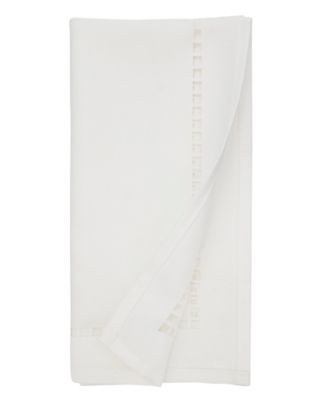 Laser-Cut Hemstitch Napkin, Set of 4