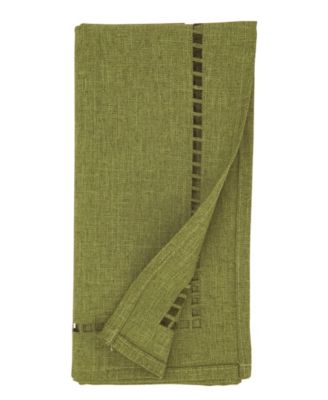 Laser-Cut Hemstitch Napkin, Set of 4