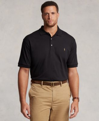 Men's Big & Tall Classic Fit Soft Cotton Polo