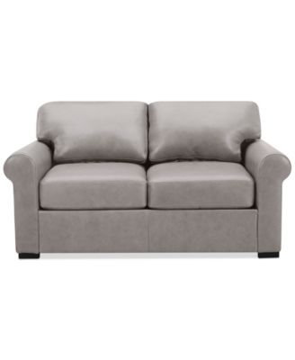 Radley Roll Arm 61" Leather Loveseat