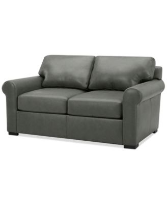 Radley Roll Arm 61" Leather Loveseat