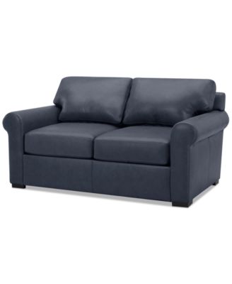 Radley Roll Arm 61" Leather Loveseat