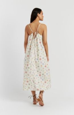 Women's Linen-Cotton Etoile Sundress