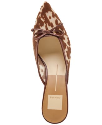 Women's Cleo Bow Slip-On Kitten-Heel Mules