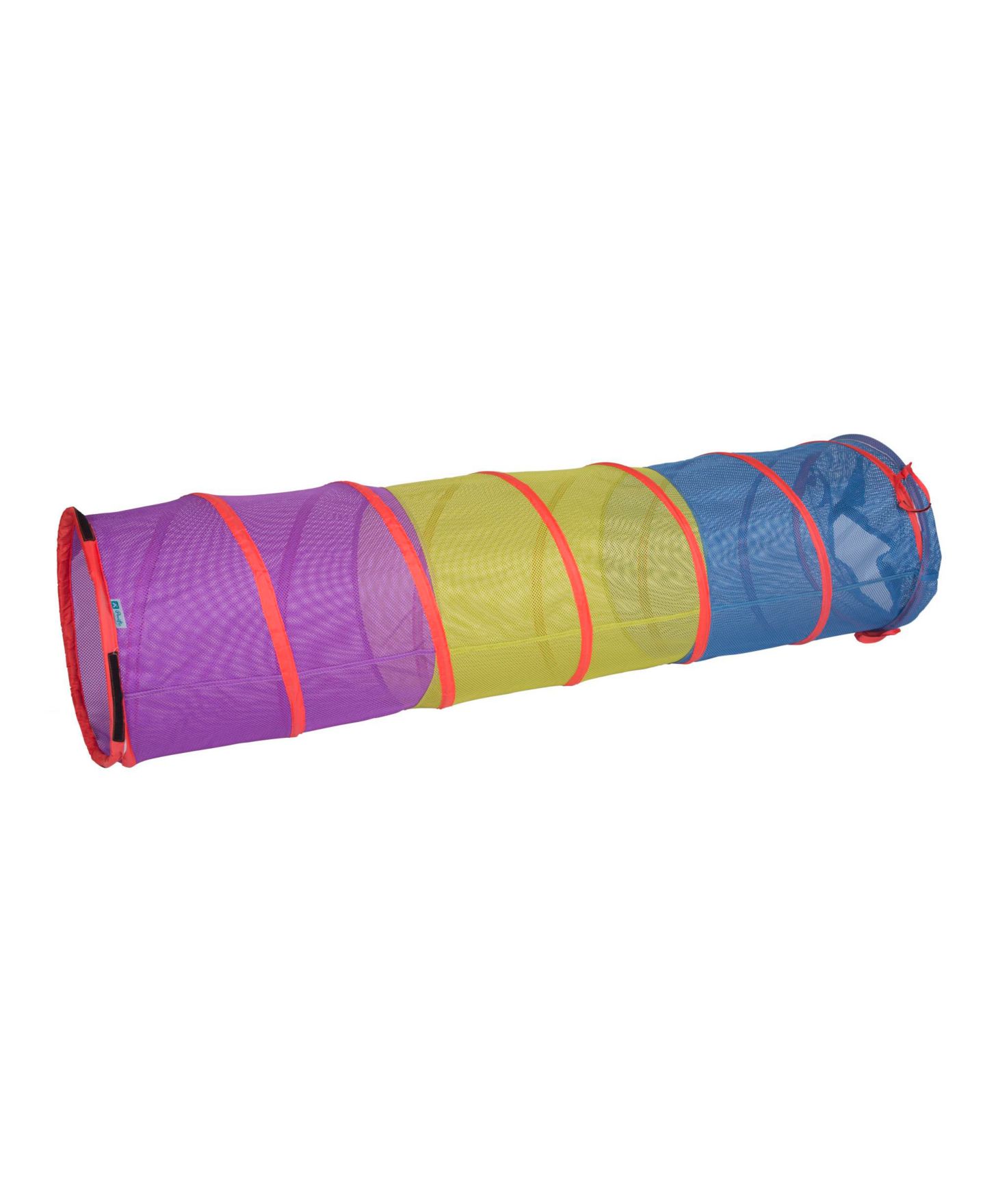 Детская игрушка Pacific Play Tents Institutional See-Thru 6FT Tunnel - Blue / Green / Purple, цвет: Разноцветный — фото 2