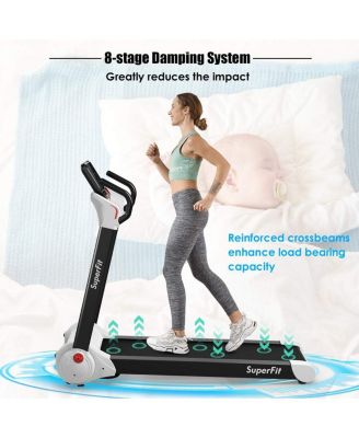 2.25 HP Electric Motorized Folding Treadmill with LED Display