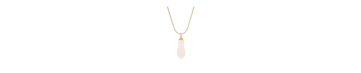 2028 Art Deco Style Etched Glass Pendant Necklace In Pink