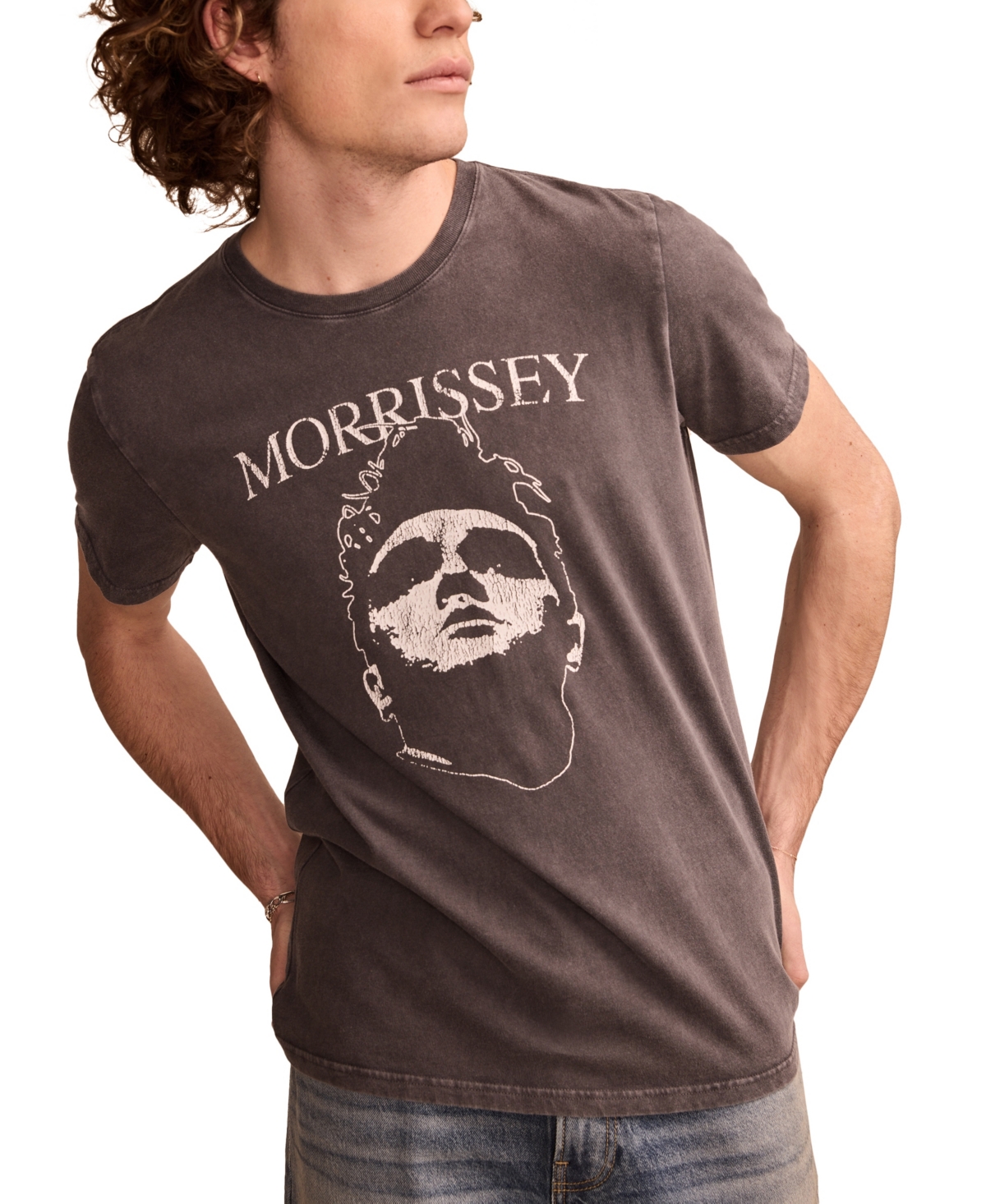 Men's Morrissey Short Sleeve T-Shirt - Jet black