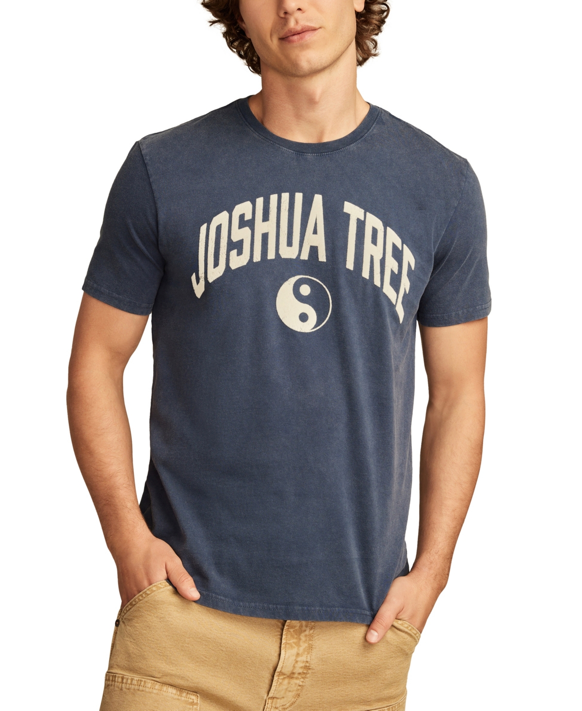 Men's Joshua Tree Short Sleeve T-Shirt - Dress blues