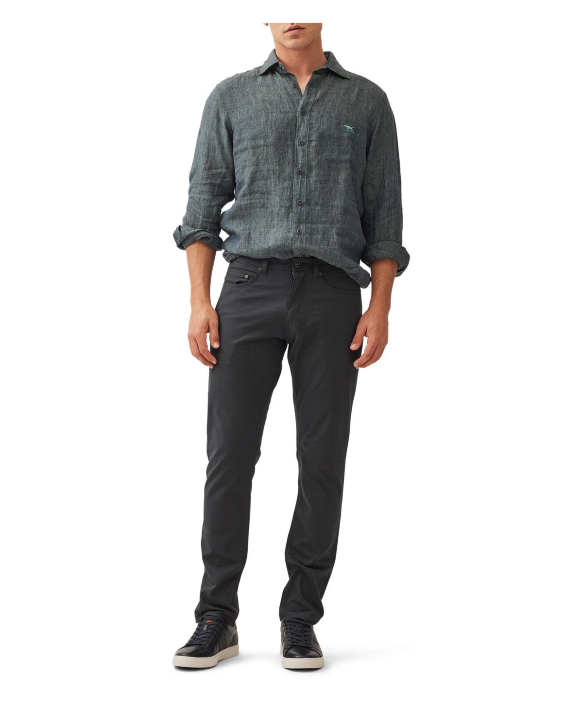 Rodd & Gunn Gunn Straight Fit Jeans In Gray