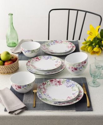 Bloomington Road 12-Piece Dinnerware Set, Service for 4