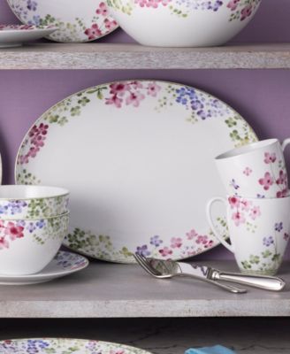 Bloomington Road Oval Platter, 14"