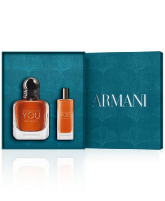 Emporio Men's Stronger With You Intensely Eau de Parfum 2pc Gift Set